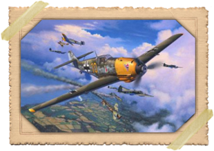 Messerschmitt Bf-109 E-4 model