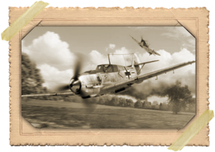 Messerschmitt Bf 109E-4 model