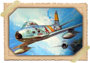 F-86 Sabre model