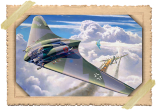 Horten Go 229 model