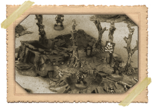 Warhammer 40000 Battlescape model