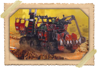 Warhammer 40000 Ork Trukk