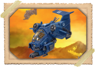 Warhammer 40000 Space Marine Stormtalon Gunship
