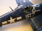 Corsair F4U-1D model