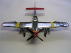 model letadla P-51c Mustang Red tails, Macon Belle