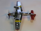 model letadla P-51c Mustang Red tails, Macon Belle
