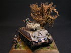 model M4A3 105mm HVSS Sherman Dragon 1/72
