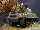 model M4A3 105mm HVSS Sherman Dragon 1/72