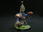 model Warhammer 40000 Space Marine Librarian in Terminator Armour