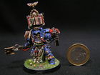 model Warhammer 40000 Space Marine Librarian in Terminator Armour