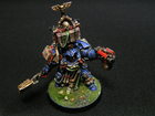 model Warhammer 40000 Space Marine Librarian in Terminator Armour